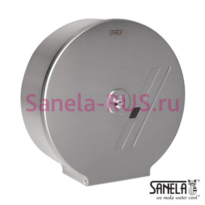 Нержавеющий держатель туалетной бумаги в рулонах SLZN 37 арт: 95370 Sanela Чехия (фото, схема)