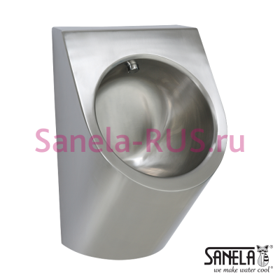 Нержавеющий автоматический писсуар SLPN 07C арт: 91073 Sanela Чехия (фото, схема)