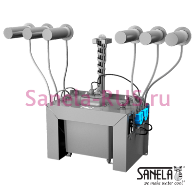 Комплект SLZN 83E6 (6 дозаторов, бачок 6л) арт: 85836 Sanela Чехия (фото, схема)