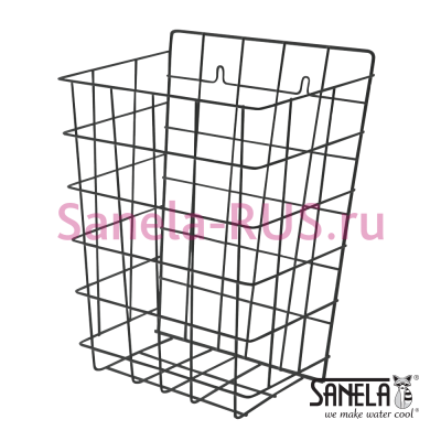 Проволочное подвесное мусорное ведро SLZN 40V арт: 95401 Sanela Чехия (фото, схема)