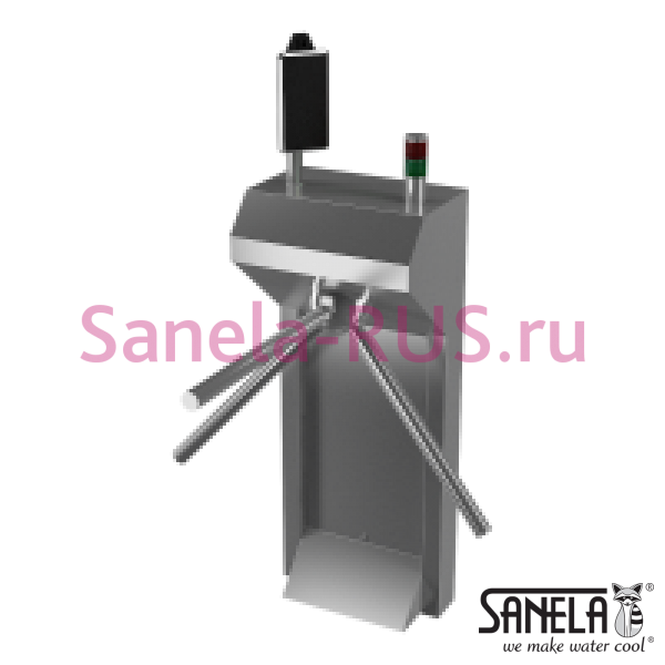 Турникет с подставкой и термо визуальной камерой SLKT 03S