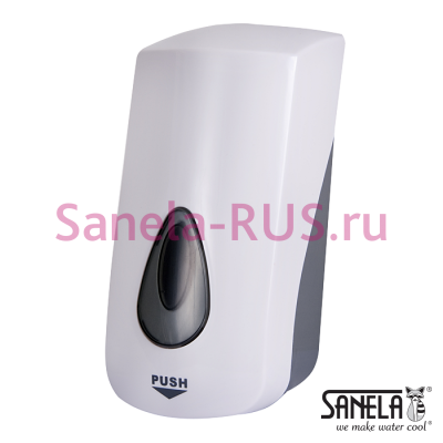 Дозатор пенного мыла 1л пластик ABS SLDN 05 арт: 72050 Sanela Чехия (фото, схема)