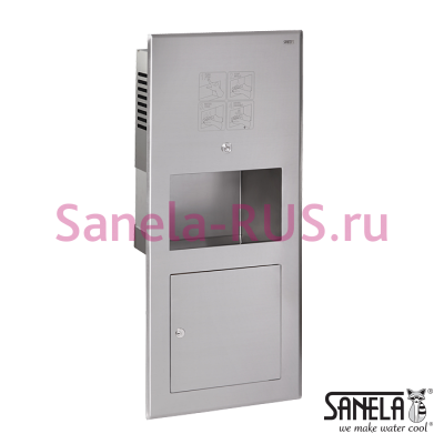 Нержавеющая мультифункциональная раковина SLUN 70P арт: 73703 Sanela Чехия (фото, схема)